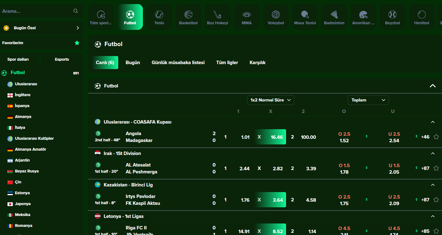 Pelitbet Spor